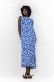 BLUE TENSIL Waves Dress S24076