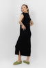 BLACK Basic Reb Dress  S24102