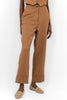 BROWN BARBIE TWILL SHORT PANT CHINO POCKET S24099