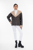 Brown Winter Wolf Jacket-W24096