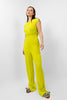 yellow pelissier JUMP SUIT LONG SLEEVES S24118