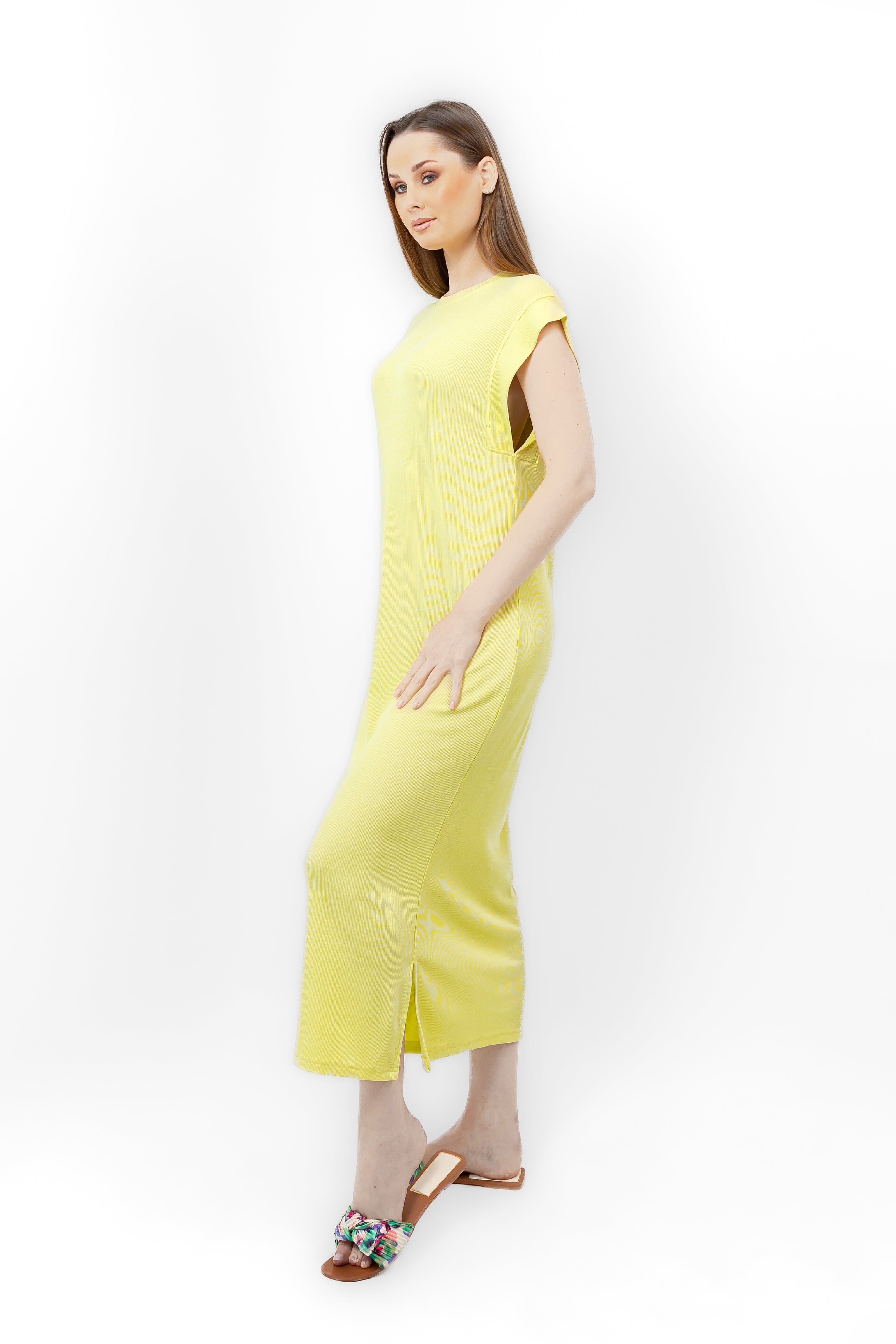 LIMON Basic Reb Dress  S24102