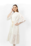 White COTTON 50’s Angel Dress S24055