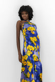 ROYAL SATIN Sun-Flower Dress S24049