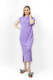 PURPLE Basic Reb Dress  S24102