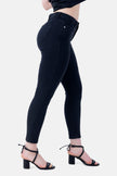 BLACK DENIM LYCRA SKINNY S24016