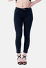 BLACK DENIM LYCRA SKINNY S24016