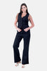 BLACK BARBIE TWILL ELASTIC WAIST PANTS S24045