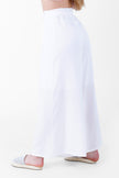 White YORU WIDE LEG PANTS S24084