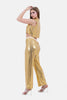 GOLD ELASTIC WAIST PANT NORMAL FIT-S24202