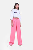 PINK BARBIE TWILL PANTS -S24219