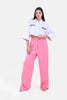 PINK BARBIE TWILL PANTS -S24219