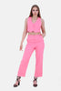 FUSHIA BARBIE TWILL SHORT PANT CHINO POCKET S24099