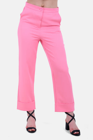 FUSHIA BARBIE TWILL SHORT PANT CHINO POCKET S24099