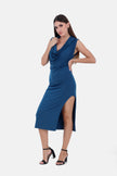 NAVY Hoodie Dress S24157