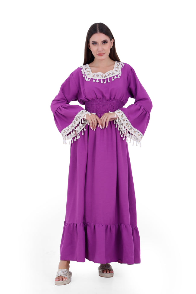 PURPLE MODESTY Dress  -S24216