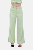 GREEN BARBIE TWILL MOM FIT PANTS S24086