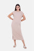 BEIGE Basic Reb Dress  S24102