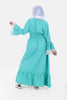 Turquoise MODESTY Dress -S24216