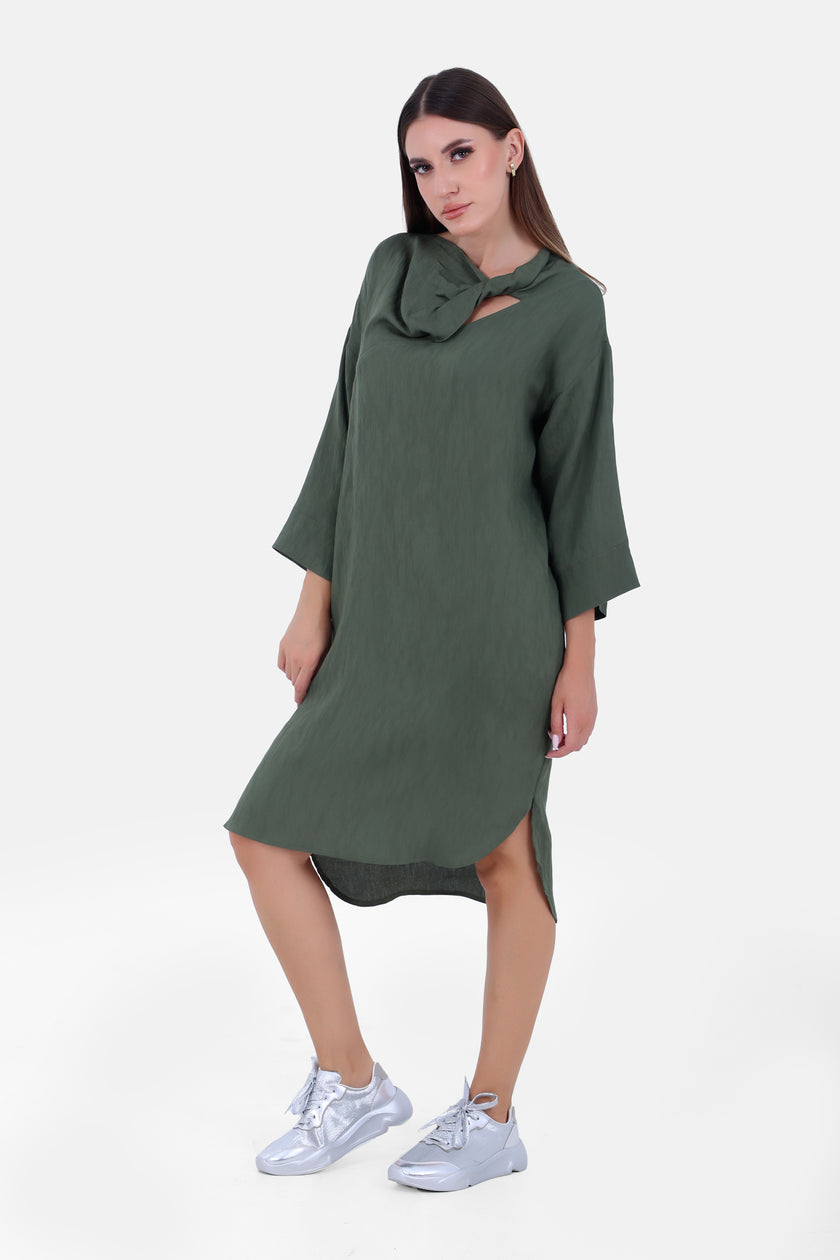 Green Yoru Coastal Dress S24083