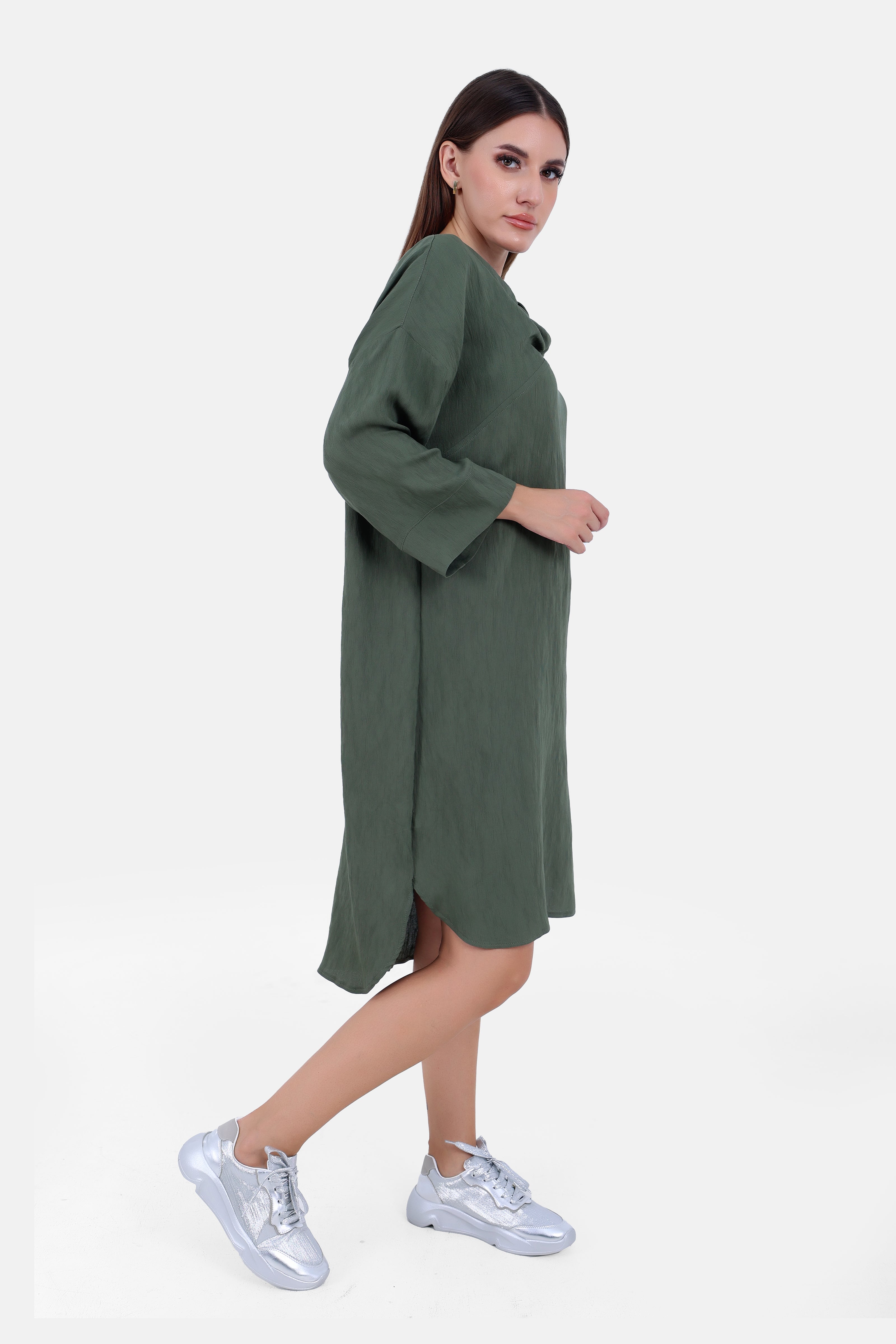 GREEN YORU Coastal Dress  S24083