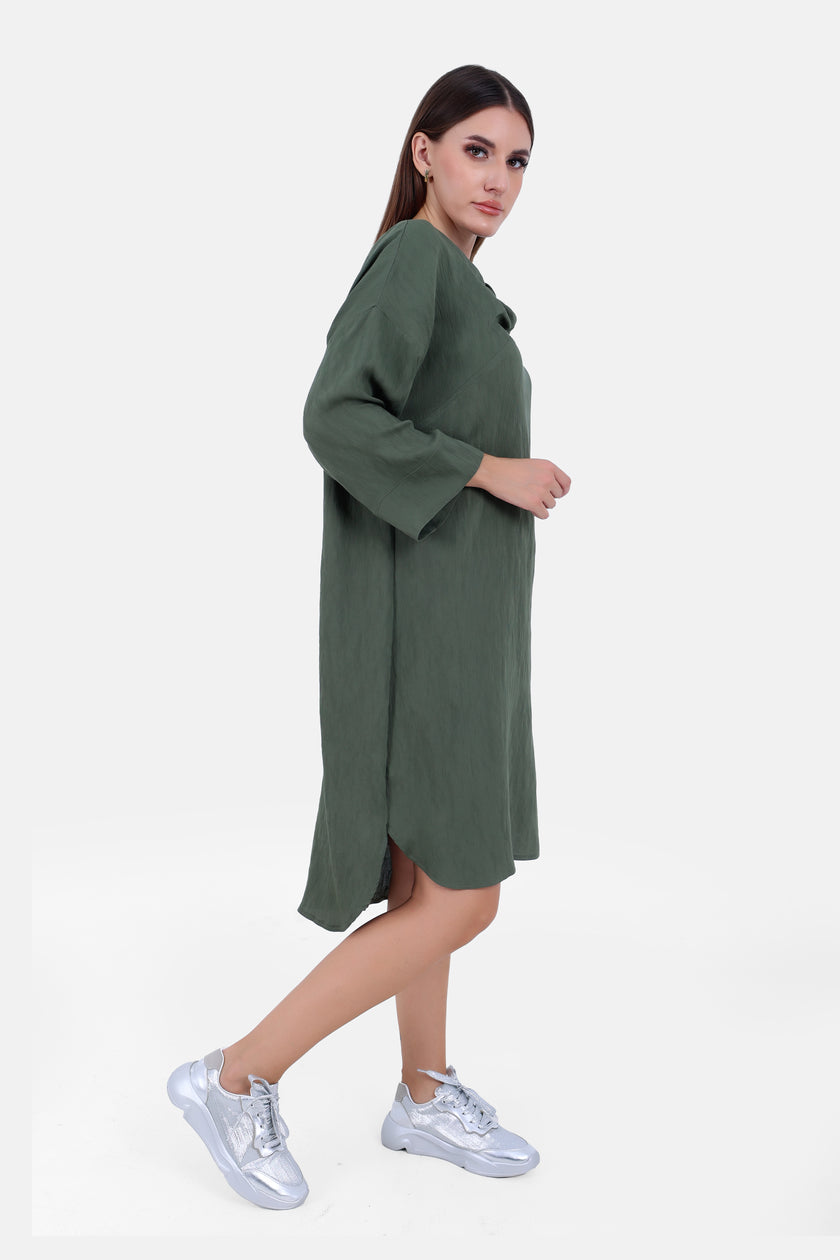 Green Yoru Coastal Dress S24083
