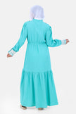 Turquoise Urban Dress -S24205