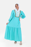 Turquoise Urban Dress -S24205