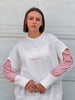 White Milton Sweatshirt S24097