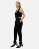 BLACK BARBIE TWILL MOM FIT PANTS S24098