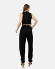 BLACK BARBIE TWILL MOM FIT PANTS S24098