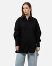 BLACK POPLINE BLOUSE S24069