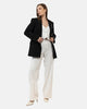 BLACK CLASSIC BLAZER SLIVER TAPE S24040