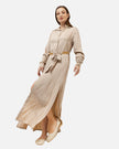 BEIGE YORU Malibu Dress S24082