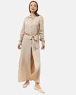 BEIGE YORU Malibu Dress S24082