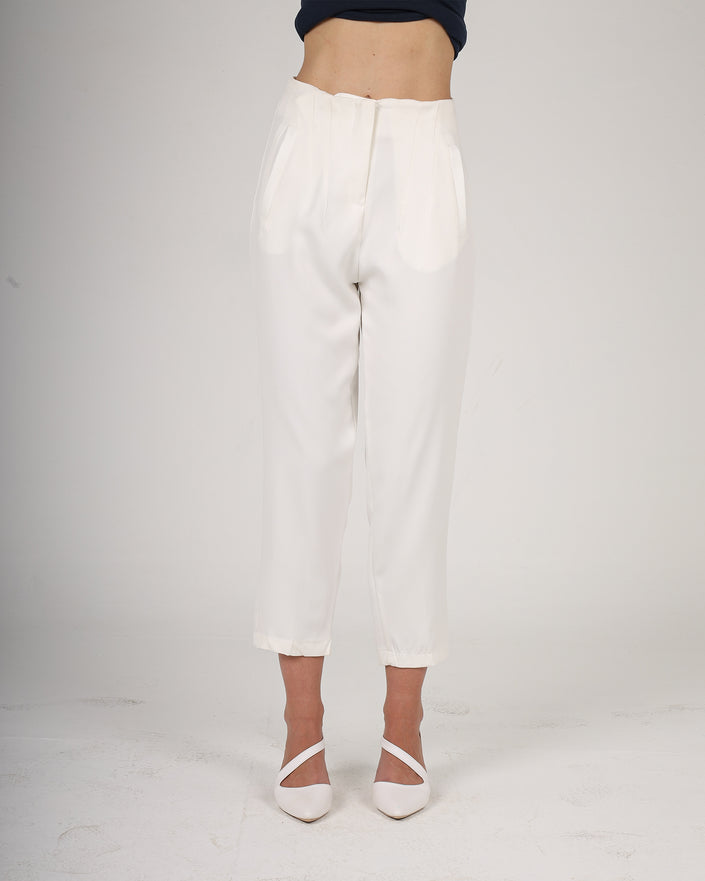 Burbby 2 Pleats V Waist Pants-S25080