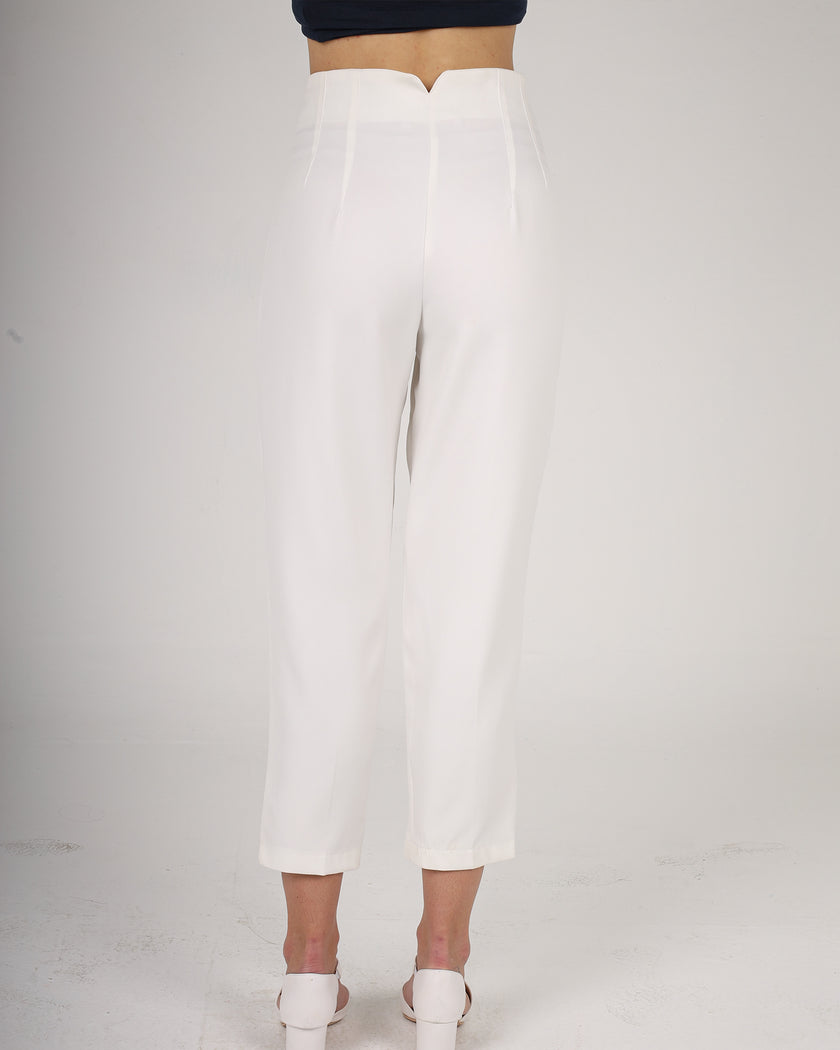 Burbby 2 Pleats V Waist Pants-S25080