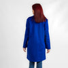 Royal Suede Open Coat With Colar W23014