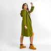 Olive Long Coat -W23024