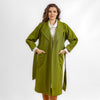 Olive Long Coat-W23027