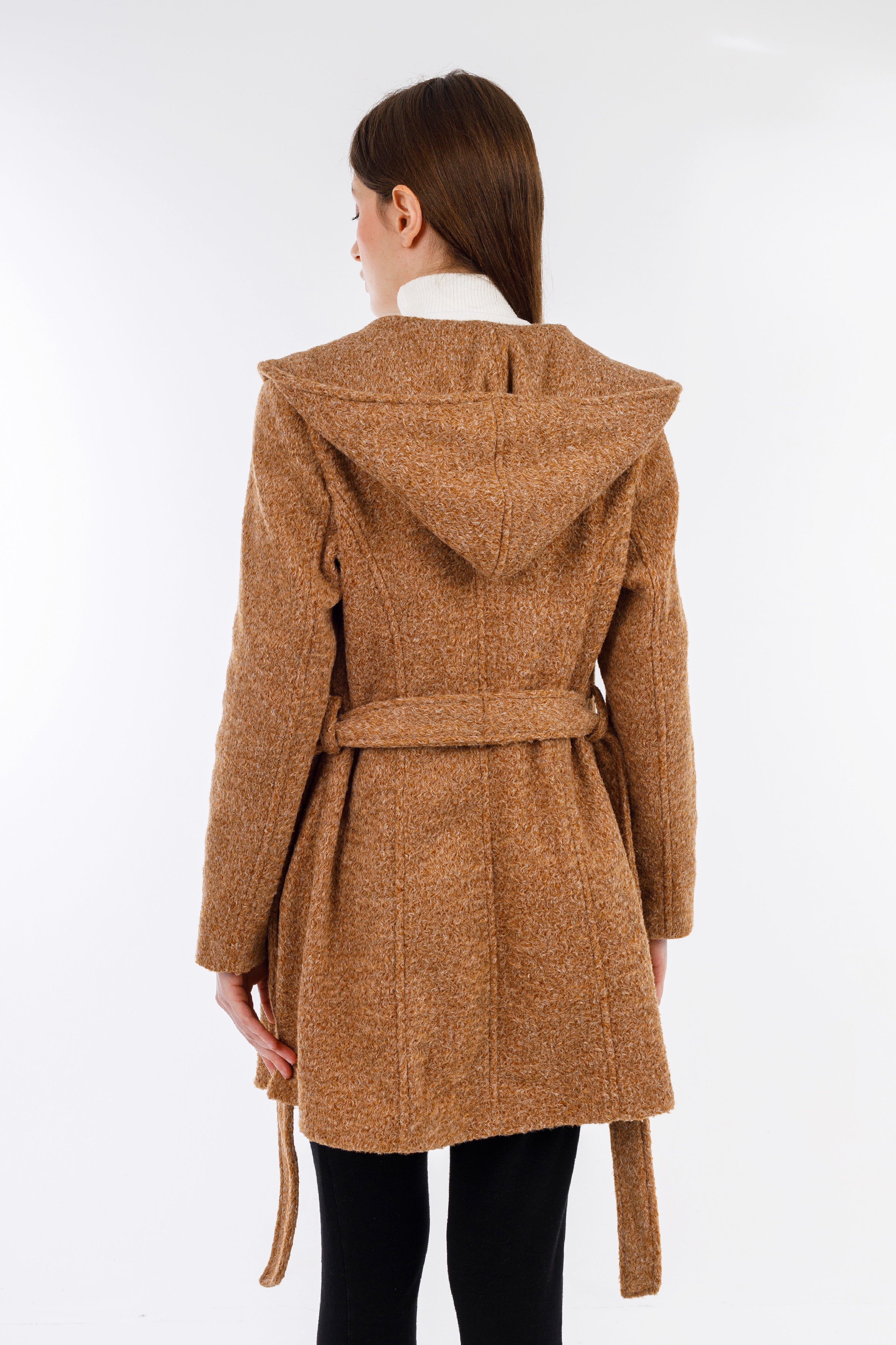 Camel Old-Money Coat-W24002