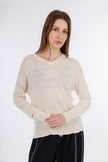 Natural Breeze V-neck Pullover -W24010