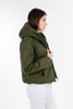 Olive Hoodie Boo-Bear Jacket -W24036