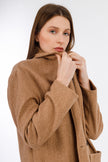 Camel Urban Long Coat-W24062