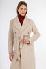 Beige Maria Classic Coat-W24083