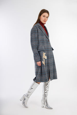 Grey Vogue-Me Coat -W24088