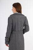 Grey Gogh Long Coat Collar Tapes-W24089