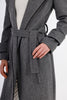 Grey Gogh Long Coat Collar Tapes-W24089