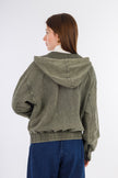 Olive Melton Jacket -W24094