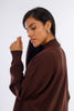 Brown Snuggy Pullover Set-W24098